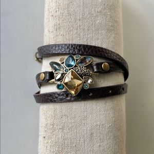 Women’s Leather Wrap Bracelet